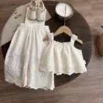 Girls Ice Silk Wide Leg Pants - Image 5