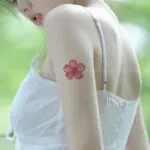 Chinese Style Sakura Floral Temporary Tattoo Stickers - Image 5