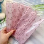 Floral Disposable Face Mask – Breathable 2-Layer Individually Packed Mask - Image 6