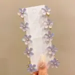 Sweet Flower Mini Hair Claw Clip - Image 5
