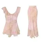 Ethereal Fairycore Top & Skirt Set - Image 7