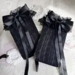 Lolita Lace Heart Bow Mid-Calf Socks - Image 7