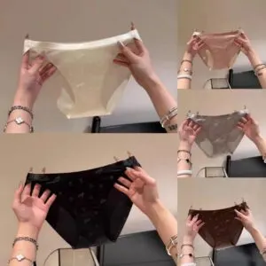 Women's Seamless Ice Silk Low-Rise Brief