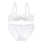 Sweet Heart Sexy Ultra-Thin Lace Lingerie Set - Image 5