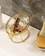 Self-Draining Soap Dish Holder with Water Drain Tray - Image 3