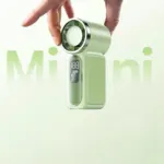 Mini Smart Digital Display Handheld Fan – 100-Speed Portable Pocket Fan - Image 5