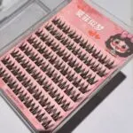 Self-Adhesive Nine-Tail Rabbit False Eyelashes – Natural Wispy Segmented Manga Fox Eye Lashes - Image 2