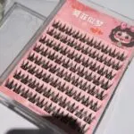 Self-Adhesive Nine-Tail Rabbit False Eyelashes – Natural Wispy Segmented Manga Fox Eye Lashes - Image 3