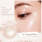 NOVO High-Gloss Glitter Highlight Powder | Shimmer Face Highlighter for Brightening & Contouring - Image 2