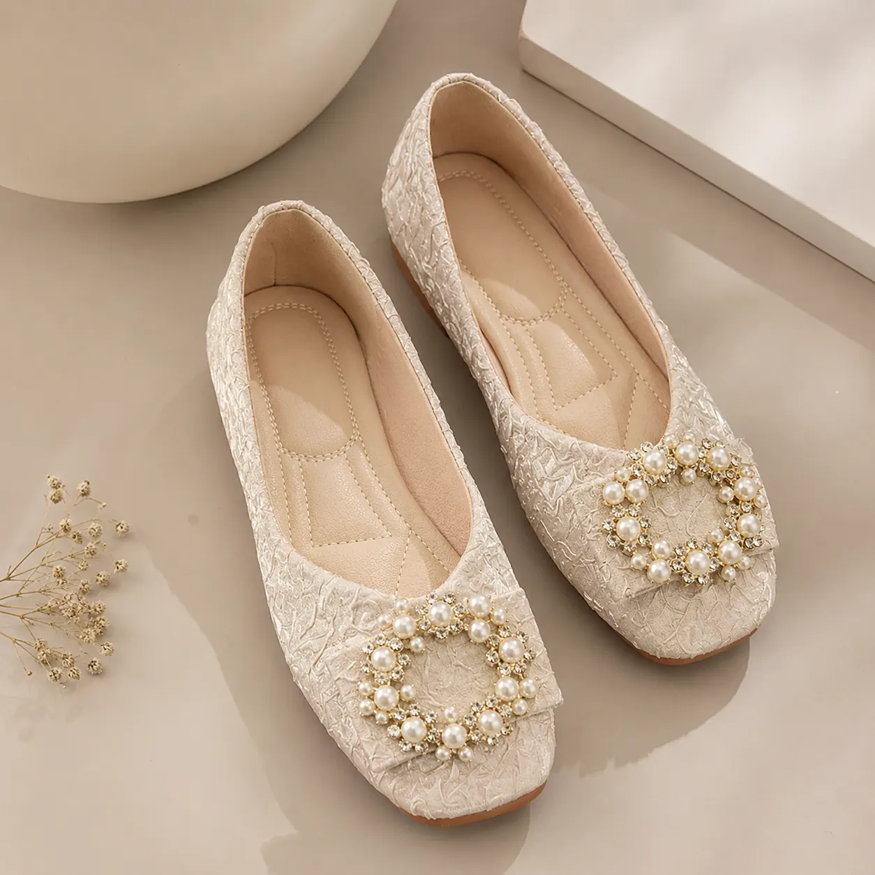 ChatGPT Image Jul 6, 2026, 03_57_32 PM Women's Soft Ballet Flats – Elegant Slip-On Loafers for Work & Casual Wear - Image 1