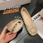 Women's Soft Ballet Flats – Elegant Slip-On Loafers for Work & Casual Wear - Image 12
