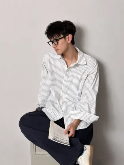 Loose Fit Casual Workwear Shirt