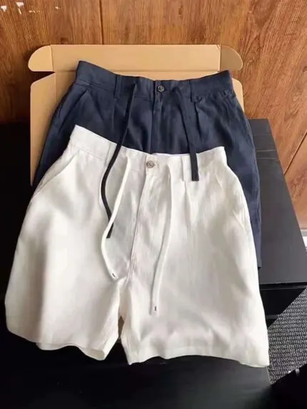 Tencel Linen Casual Shorts