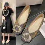 Women's Soft Ballet Flats – Elegant Slip-On Loafers for Work & Casual Wear - Image 8