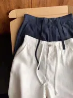 Tencel Linen Casual Shorts - Image 2