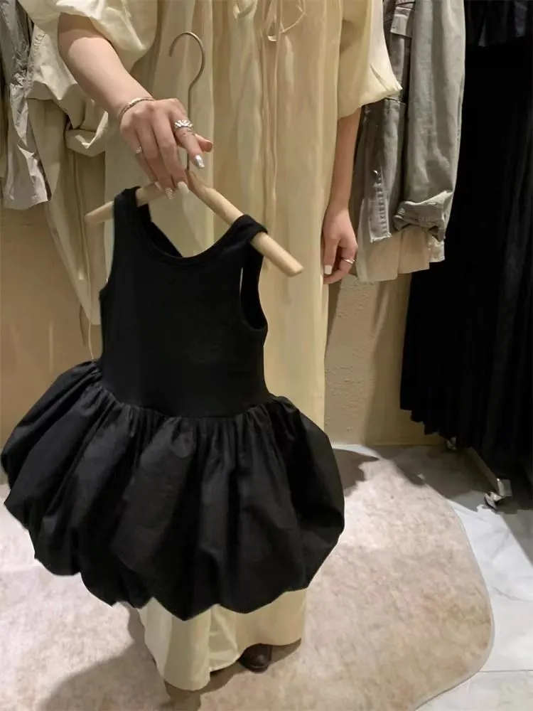 Main Images5 Elegant Puffy Sleeveless Princess Dress - Image 1