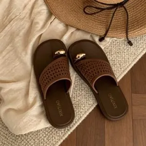 Braided Flip Flop Sandals