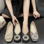 Women's Soft Ballet Flats – Elegant Slip-On Loafers for Work & Casual Wear - Image 4
