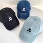 Vintage Washed Denim Baseball Cap - Image 2