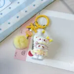 3D Cute Cat Keychain | Cartoon Backpack Charm & Bag Accessory - Image 5