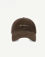 Vintage Washed Embroidered Baseball Cap – Korean Minimalist Adjustable Dad Hat