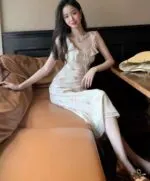 Jasmine Floral Chiffon Maxi Dress - Image 4