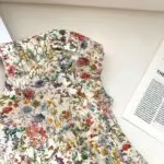 Monet Floral Print Waist-Cinched Midi Dress - Image 7