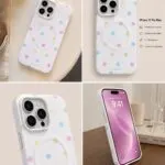 Polka Dot Film 4-Pack Phone Case for iPhone 17 Pro, 16, 15 & 14