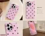 Polka Dot Film 4-Pack Phone Case for iPhone 17 Pro, 16, 15 & 14 - Image 3