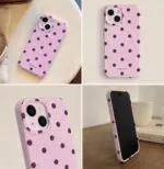 Polka Dot Film 4-Pack Phone Case for iPhone 17 Pro, 16, 15 & 14 - Image 5