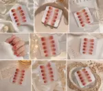 Nude Ombre Short Press-On Nails - Image 3