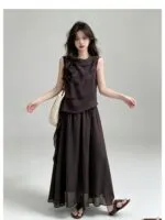 Top & Midi Skirt Co-Ord - Image 6