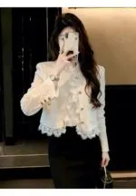 Lace Cropped Jacket