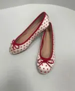 Red Polka Dot Bow Ballet Flats - Image 16
