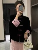 Velvet Jacket & Skirt - Image 4