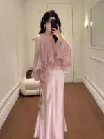 French-Inspired Blouse & Skirt - Image 3