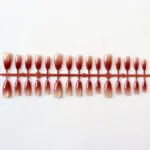 Black Tea Gradient Cat-Eye Almond Press-On Nails - Image 4