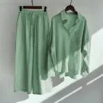 Women’s Summer Loose 2-Piece Co-Ord Set with Wide-Leg Pants - Image 19