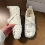 Floral Mary Jane White Flats - Image 8