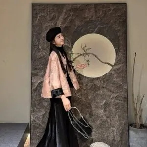 Button-Down Jacket & Skirt