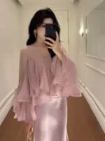 French-Inspired Blouse & Skirt - Image 5