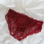Luxury Wine Red Wireless Push-Up Half Cup Bra & Panty Set - Image 5