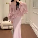 French-Inspired Blouse & Skirt