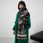 Oversized Faux Cashmere Winter Scarf - Image 8