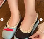 New Ballet-Style Lace Boat Socks - Image 3
