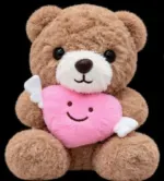 Cute Brown Puppy Plush Toy - Image 2