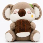 Cute Koala Plush Toy with Chocolate Cushion