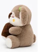 Cute Koala Plush Toy with Chocolate Cushion - Image 5
