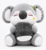 Cute Koala Plush Toy with Chocolate Cushion - Image 3