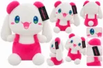 Cute White & Pink Bunny Plush - Image 7